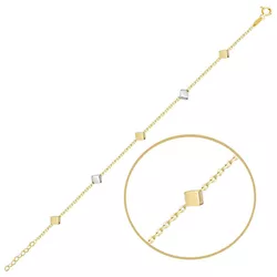 MINET Moderní zlatý náramek Au 585/1000 1,95g
