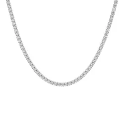 Stříbrný tenisový choker 35+5cm 9360