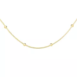 OLIVIE CHOKER kuličkový stříbrný řetízek MARRY GOLD 5257