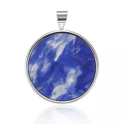 OLIVIE Stříbrný přívěsek BLUE SODALIT 6015