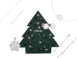 Adventní kalendář se šperky TLAPKA 9881