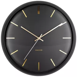 Designové nástěnné hodiny Karlsson KA5840BK 40cm