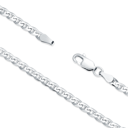 OLIVIE Stříbrný 55cm řetízek Traversino 5652