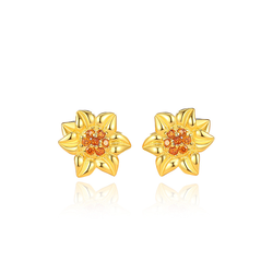 Stříbrné náušnice SLUNEČNICE 9871