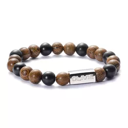 OLIVIE Korálkový náramek WOOD 6063
