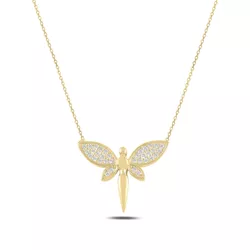 OLIVIE Stříbrný náhrdelník FAIRY GOLD