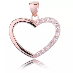 OLIVIE Stříbrný přívěsek ROSE SRDCE 4268