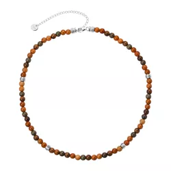 OLIVIE Korálkový náhrdelník WOOD 6009