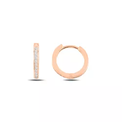 OLIVIE Stříbrné zirkonové kroužky ROSE 5739