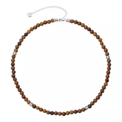 OLIVIE Korálkový náhrdelník WOOD 6008