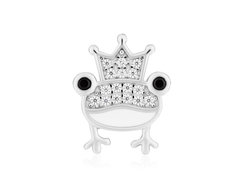 Stříbrné náušnice ŽABÍ PRINC 9662