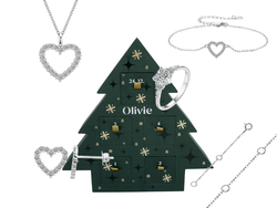 Adventní kalendář MOISSANITE SRDCE 9882