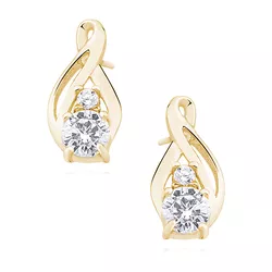 OLIVIE Stříbrné náušnice GOLD 4273
