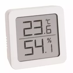 Digitální teploměr s vlhkoměrem TFA 30.5051.02 - bílý