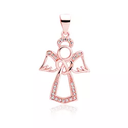 OLIVIE Stříbrný přívěsek ROSE ANDĚL 3484