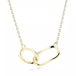 Stříbrný náhrdelník ŘETĚZ GOLD 8459
