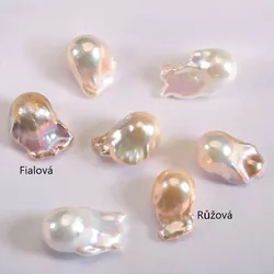 OLIVIE Perlové náušnice BAROKO 7595