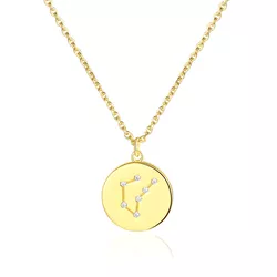 Stříbrný náhrdelník KOZOROH GOLD 8022