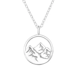 Stříbrný náhrdelník SILVER MOUNTAIN 7664