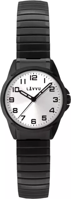 Dámské pružné hodinky LAVVU LWL5015 STOCKHOLM Small Black